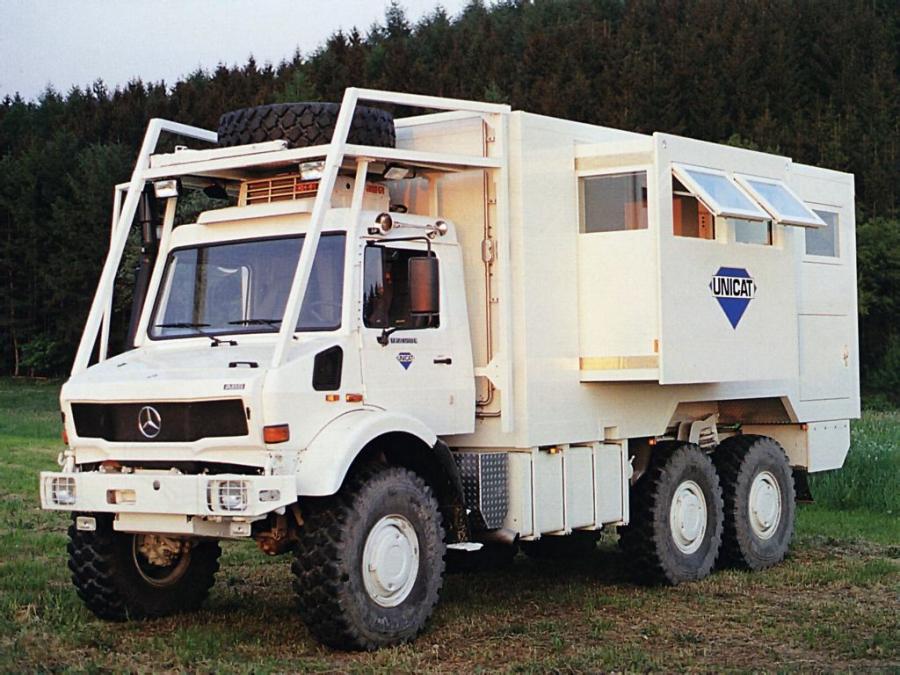  Mercedes-Benz Unimog U2450L 6x6 by Unicat 1980 года  (фото 1 из 1)